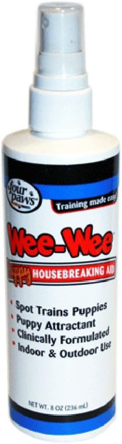 Four Paws Wee Wee Housebreaking Aid Pump Spray 8oz