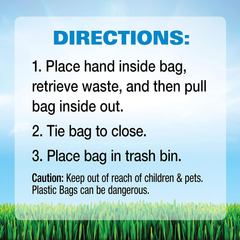 Four Paws Wee-Wee Outdoor Heavy Duty Dog Waste Bags Refill Rolls