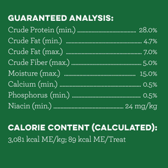 Greenies Regular Natural Dog Dental Treats, Sweet Potato Flavor