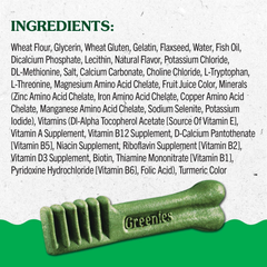 Greenies Puppy Regular Size Natural Dental Dog Treats