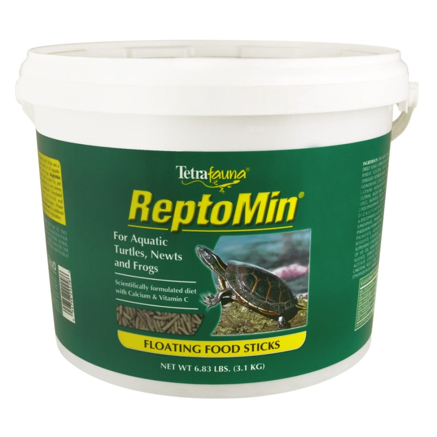 TetraFauna Tetra ReptoMin Floating Food Sticks, For Aquatic Turtles, Newts and Frogs