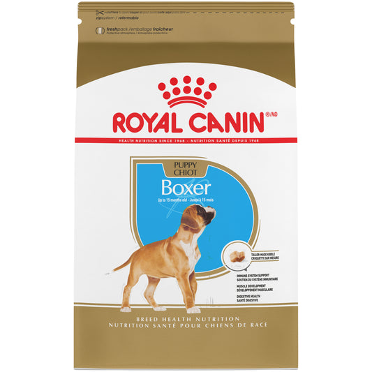 Royal Canin® Breed Health Nutrition® Boxer Puppy Dry Dog Food, 30 lb