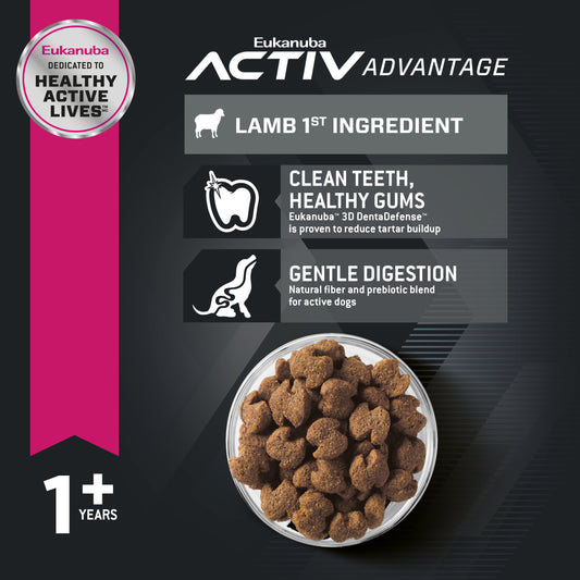 Eukanuba Adult Large Breed Dog Food Dry, Lamb 1st Ingredient