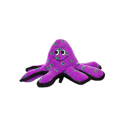 TUFFY - World's Tuffest Soft Dog Toy - Ocean Creature Octopus - Squeakers - Multiple Layers. Made Durable, Strong & Tough. Interactive Play (Tug, Toss & Fetch). Machine Washable & Floats.
