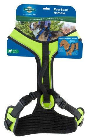 PetSafe EasySport Dog Harness – Adjustable, Padded Dog Harness with Control Handle and Reflective Piping