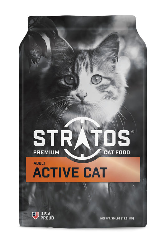 Stratos Active Cat Dry Cat Food 1ea/30 lb