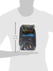 GloFish Aquarium Gravel, Fish Tank Gravel, Black With Fluorescent Accents, Compliments GloFish Tanks, 5 lb Bag