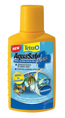 Tetra AquaSafe Plus, Aquarium Water Conditioner And Dechlorinator