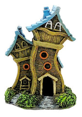 Blue Ribbon Pet Products Fun House Village Small Aquarium Ornament