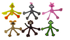 Multipet International 15" Skele-Ropes Animals with Rope Skeleton Dog Toy