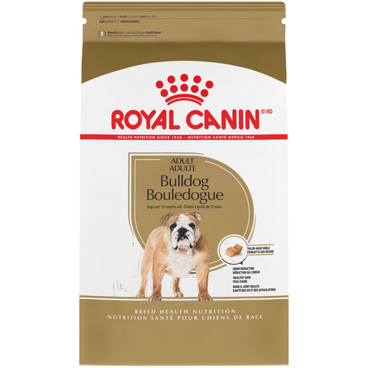 Royal Canin® Breed Health Nutrition® Bulldog Adult Dry Dog Food, 30 lb