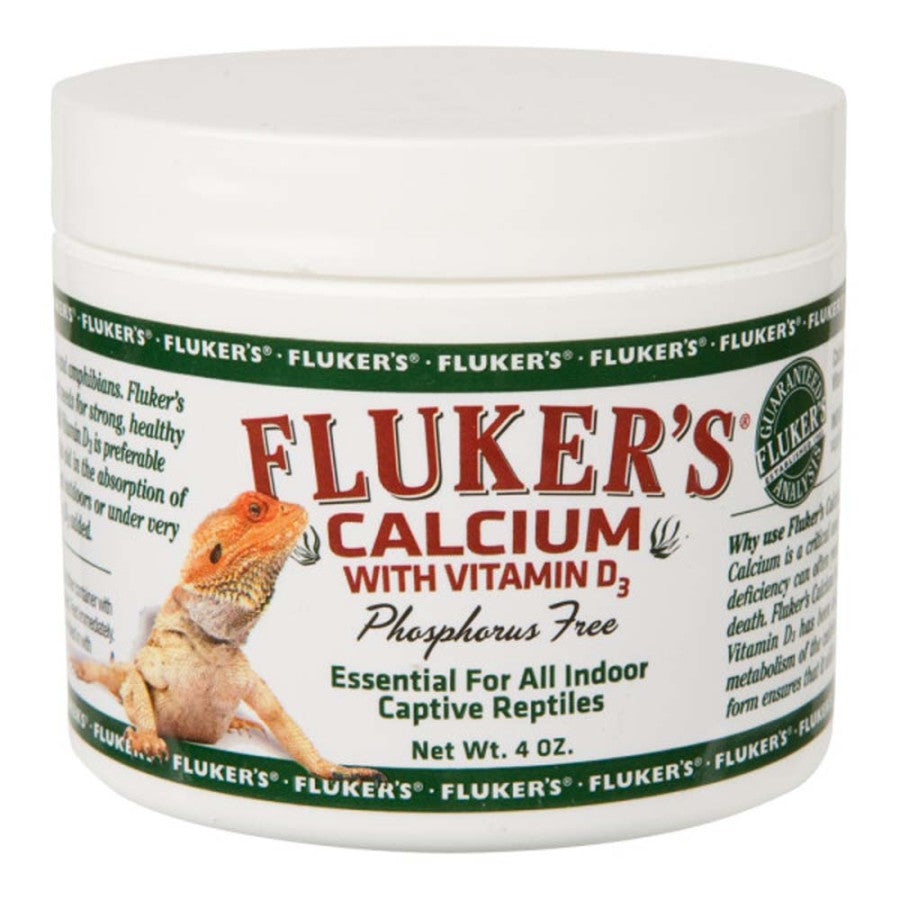 Fluker's Calcium Reptile Supplement with added Vitamin D3
