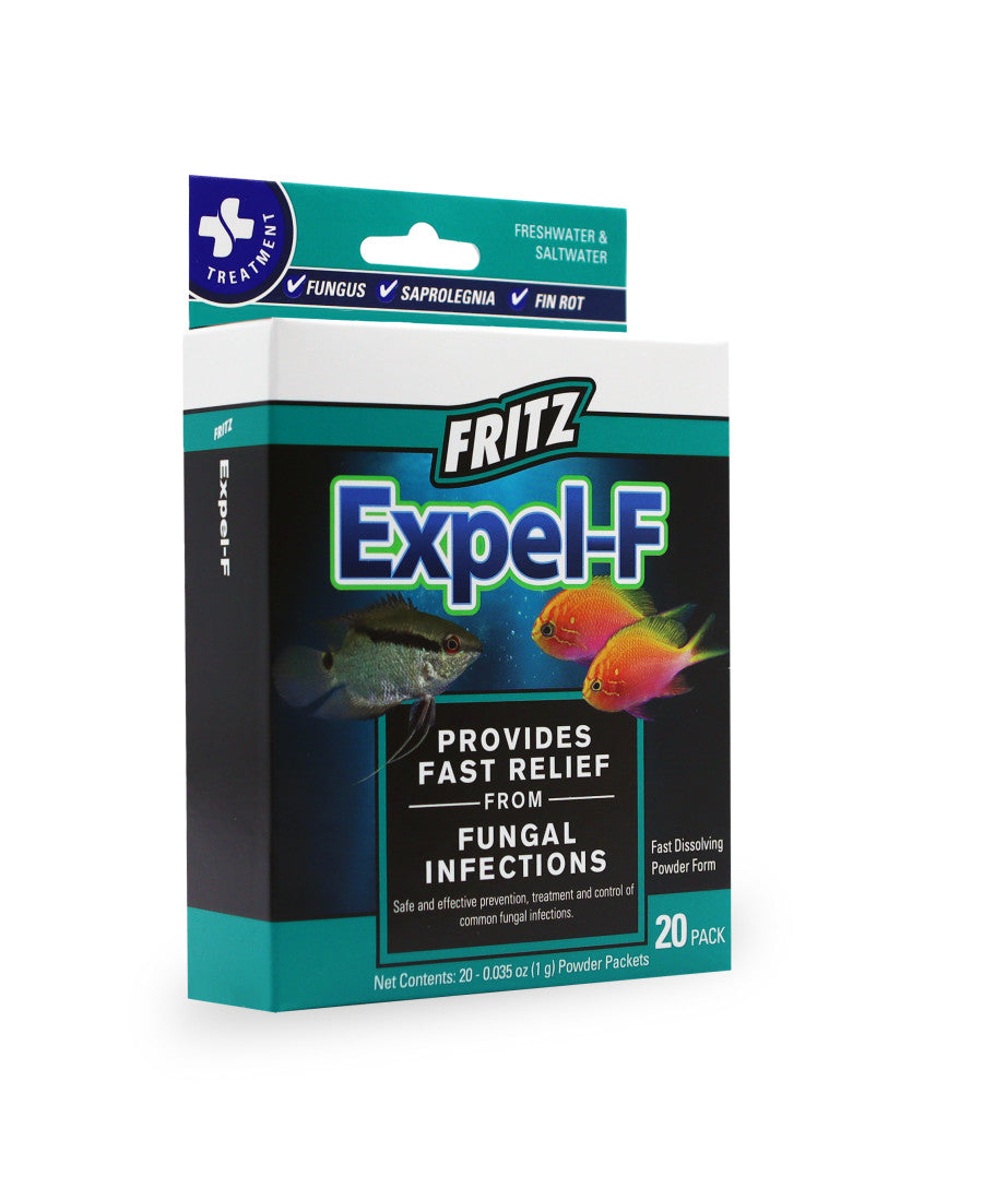 Fritz Aquatics Expel-F - Treatment for Fresh and Saltwater Aquariums