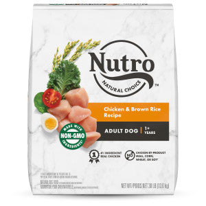 Nutro Natural Choice Adult Dry Dog Food, Chicken and Brown Rice Recipe