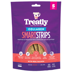 Treatly Collagen Smart Strips Dog Chews Salmon, 1ea/5 oz