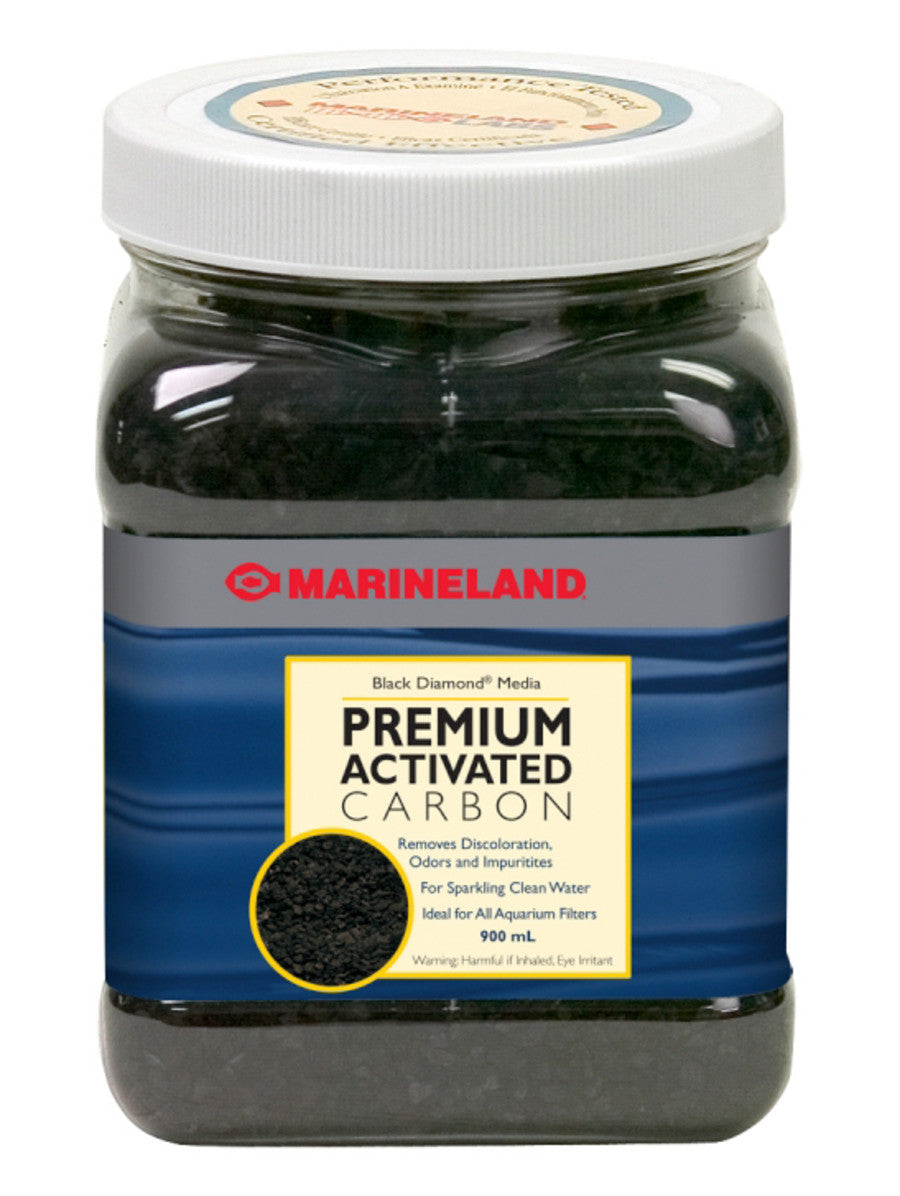 Marineland Black Diamond Premium Activated Carbon, Filter Media For aquariums, Blacks & Grays