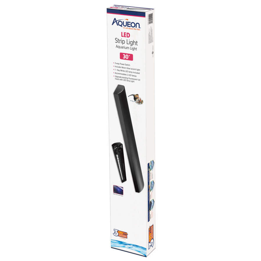 Aqueon LED Fish Tank Aquarium Strip Light Fixture