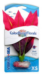 Blue Ribbon Pet Products Colorburst Florals Betta Silk Aquarium Plant XS