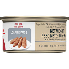 Royal Canin Feline Health Nutrition Adult Instinctive Loaf in Sauce Canned Cat Food