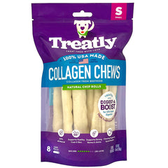 Treatly Collagen Chew Rolls Dog Treats Natural