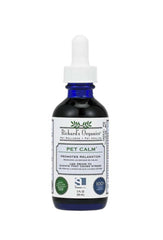 Richard’s Organics Pet Calm, Bottle with Dropper – Natural Cat and Dog Anxiety Relief – 100% Natural Pet Stress Relief – Drug-Free Calming Drops, Settles Nerves and Reduces Hyperactivity