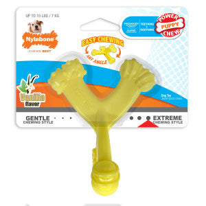 Nylabone Axis Bone Power Chew Toy for Dogs, Dog Toys for Aggressive Chewers, Vanilla Flavor
