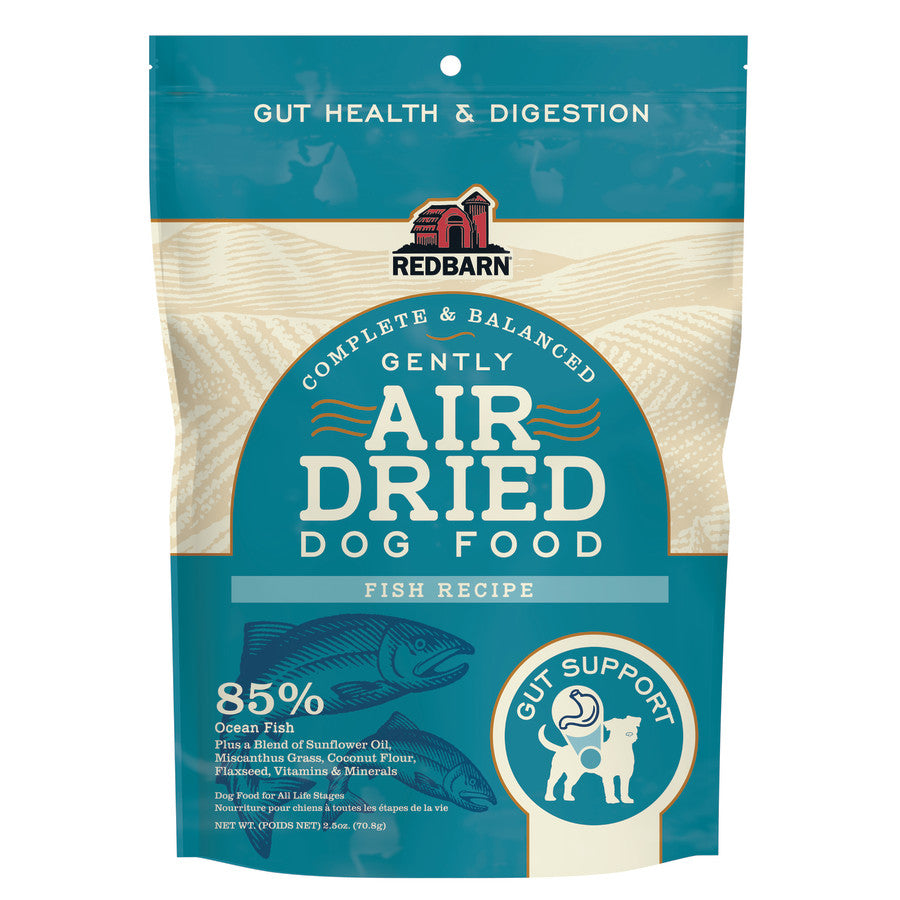 Redbarn, Gut Health & Digestion Fish Recipe Gently Air-Dried Dog Food