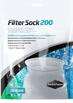 Seachem Filter Sock with Plastic Collar