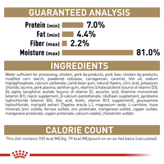 Royal Canin® Breed Health Nutrition Dachshund Loaf in Gravy Pouch Dog Food, 3 oz Pouch (Pack of 12)