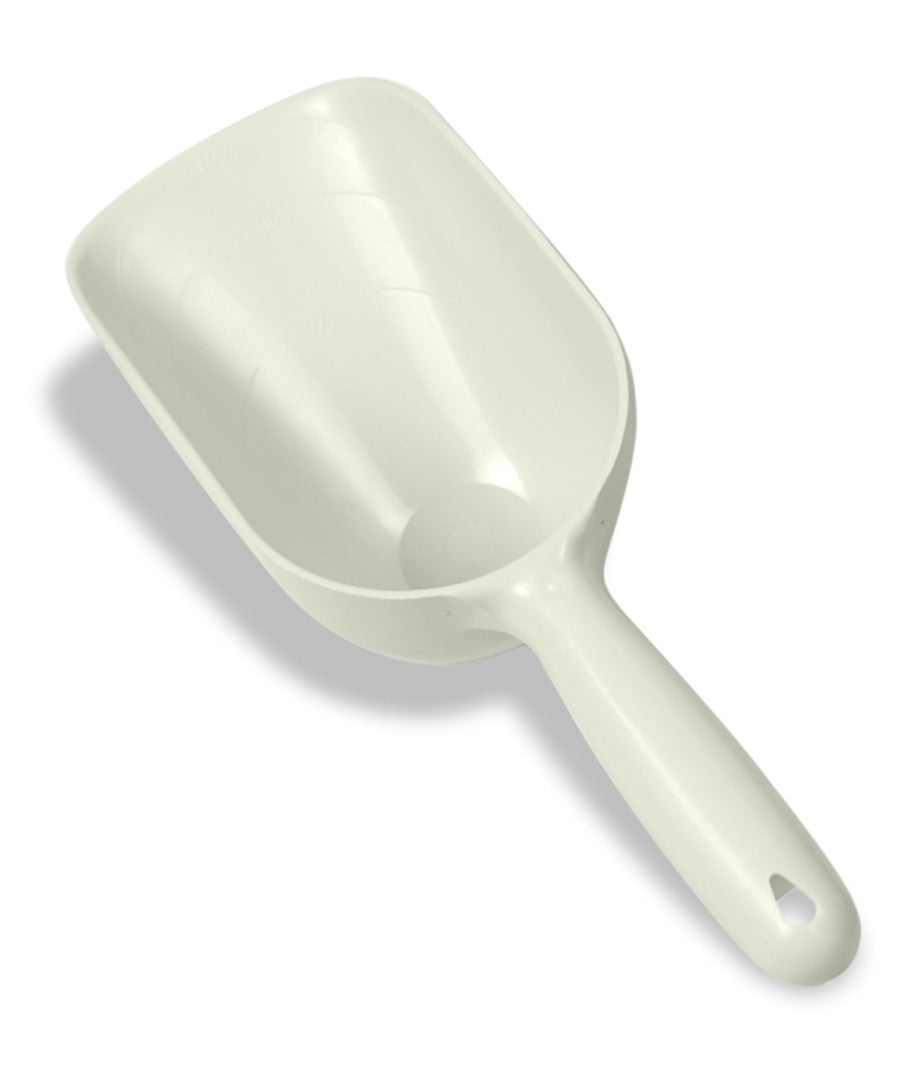 Van Ness Pets Cat And Dog Food Scoop 1 Cup, BPA Free Plastic, Cream
