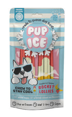 SPOT Pup Ice- Ready to Freeze at Home Dog Treats-Edible Chews for Medium Breed Dogs & Puppies