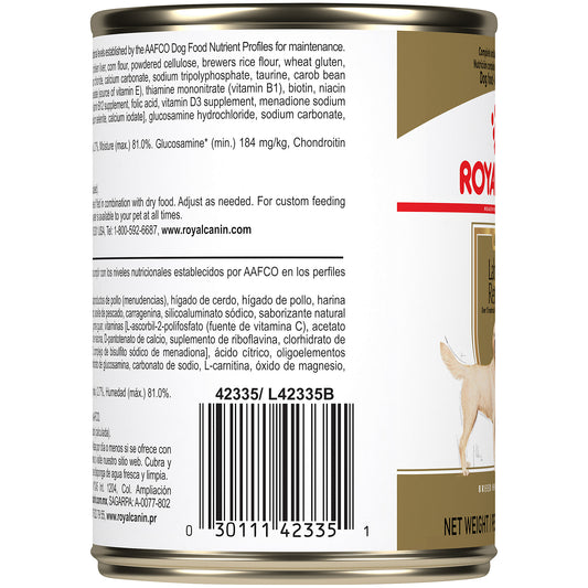 Royal Canin® Breed Health Nutrition® Labrador Retriever Adult Loaf in Sauce Dog Food, 13.5 oz