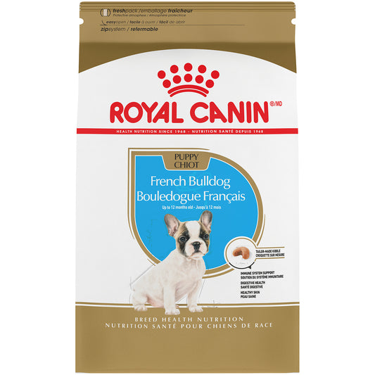 Royal Canin® Breed Health Nutrition® French Bulldog Puppy Dry Dog Food, 10.5 lb