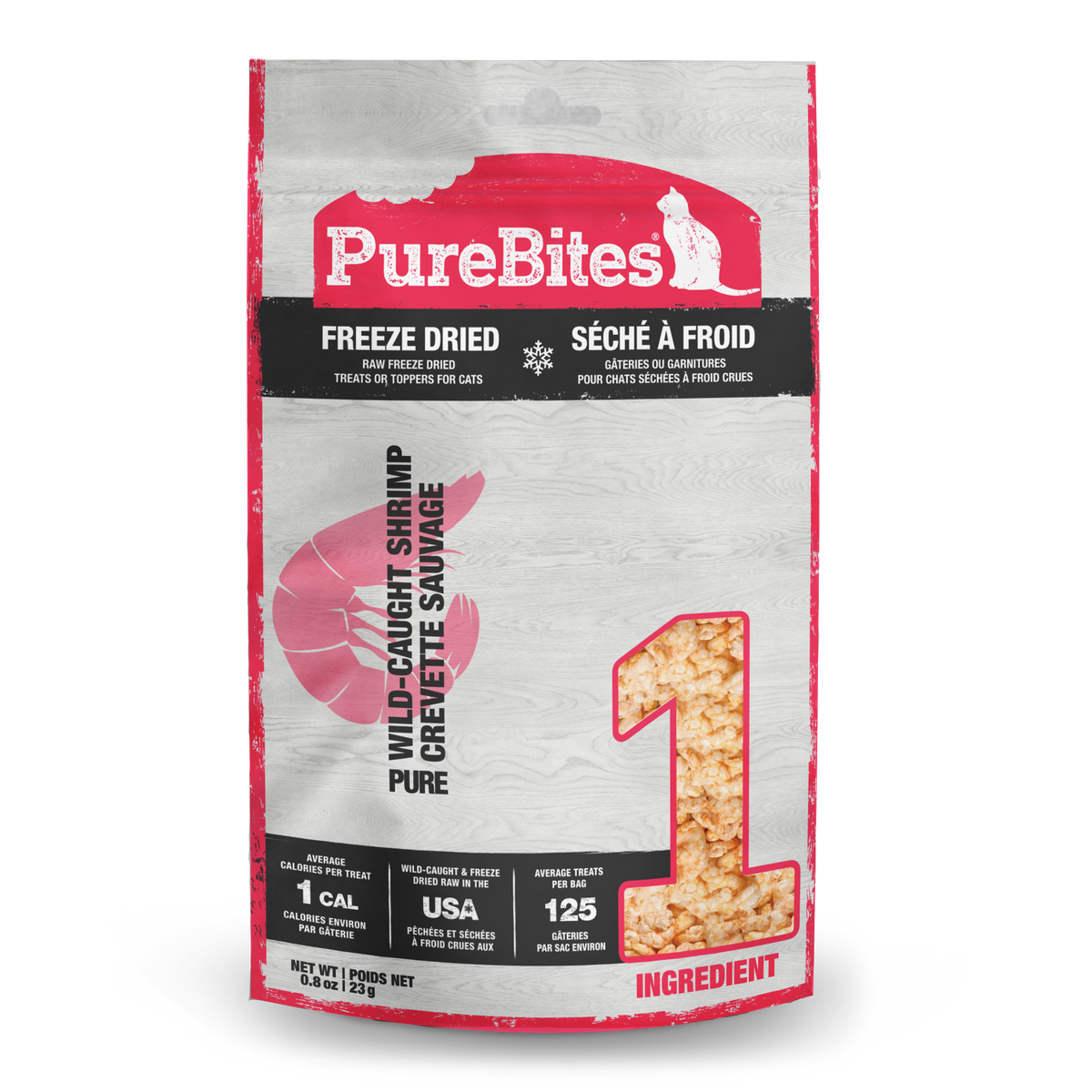 Freeze Dried Cat Treats, Shrimp
