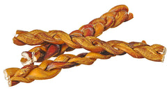 Redbarn Braided Bully Sticks for Dogs - Natural, Grain-Free, Highly Palatable, Long-Lasting Dental Chews Sourced from Free-Range, Grass-Fed Cattle