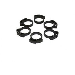 Two Little Fishies  6-Piece Plastic Hose Clamp Set