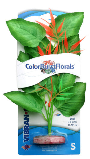 Blue Ribbon Pet Products Colorburst Florals Betta Silk Aquarium Plant SM
