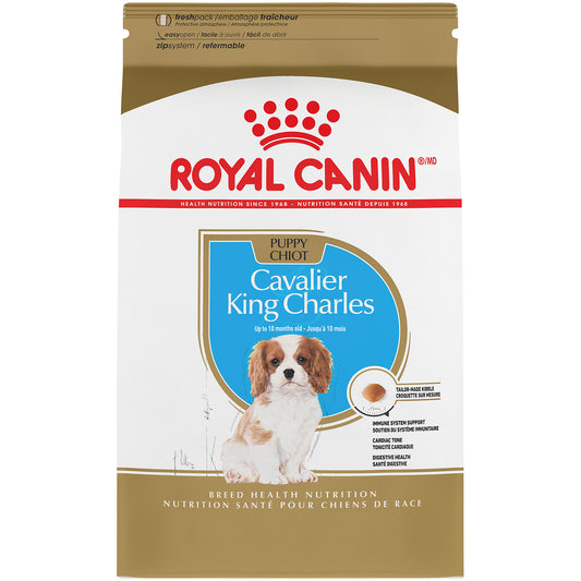 Royal Canin® Breed Health Nutrition® Cavalier King Charles Puppy Dry Dog Food, 3  lb