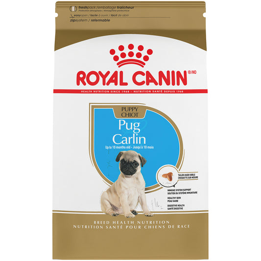 Royal Canin® Breed Health Nutrition® Pug Puppy Dry Dog Food, 2.5 lb