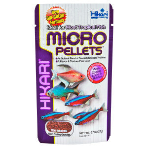 Hikari Tropical Semi-Floating Micro Pellets Fish Food