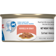 Royal Canin® Feline Health Nutrition™ Indoor Adult Morsels in Gravy Canned Cat Food, 3 oz