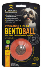 Starmark Everlasting Treat Bento Ball Tough Dog Chew Toy