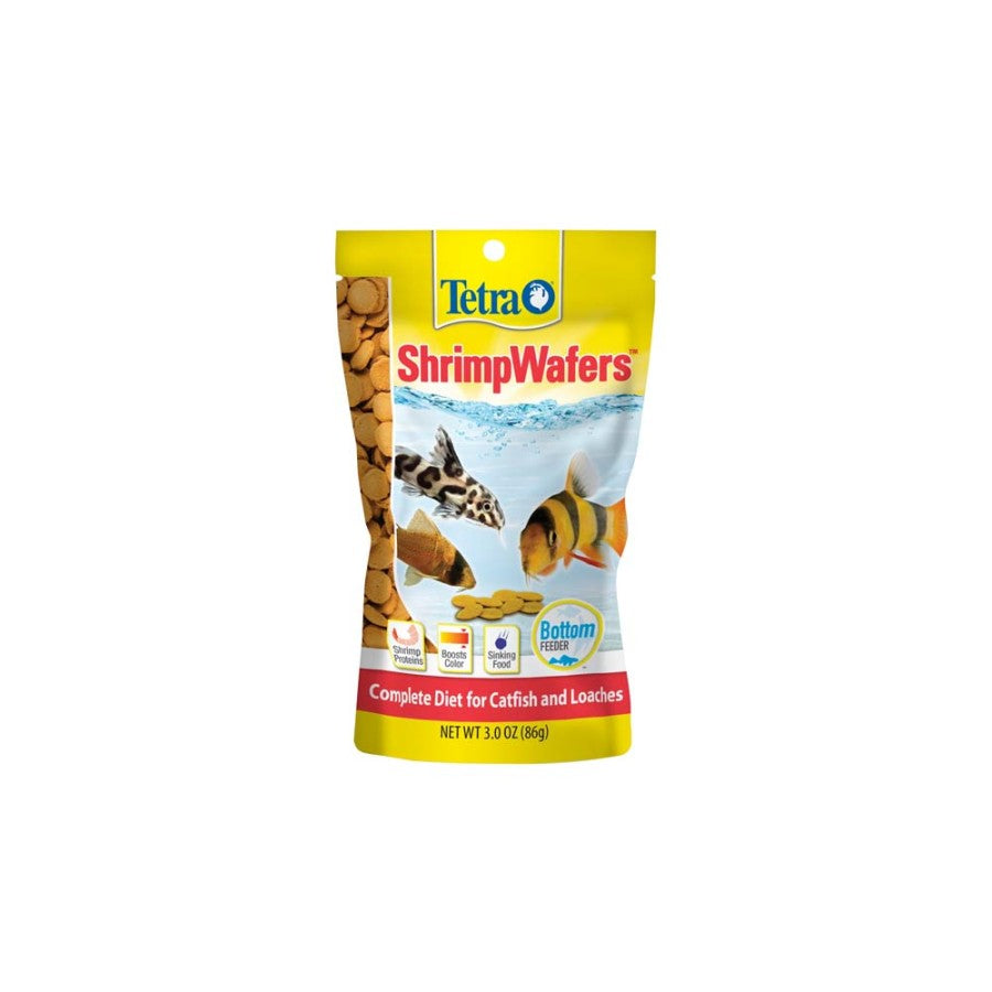 Tetra ShrimpWafers Complete Diet for Catfish and Loaches