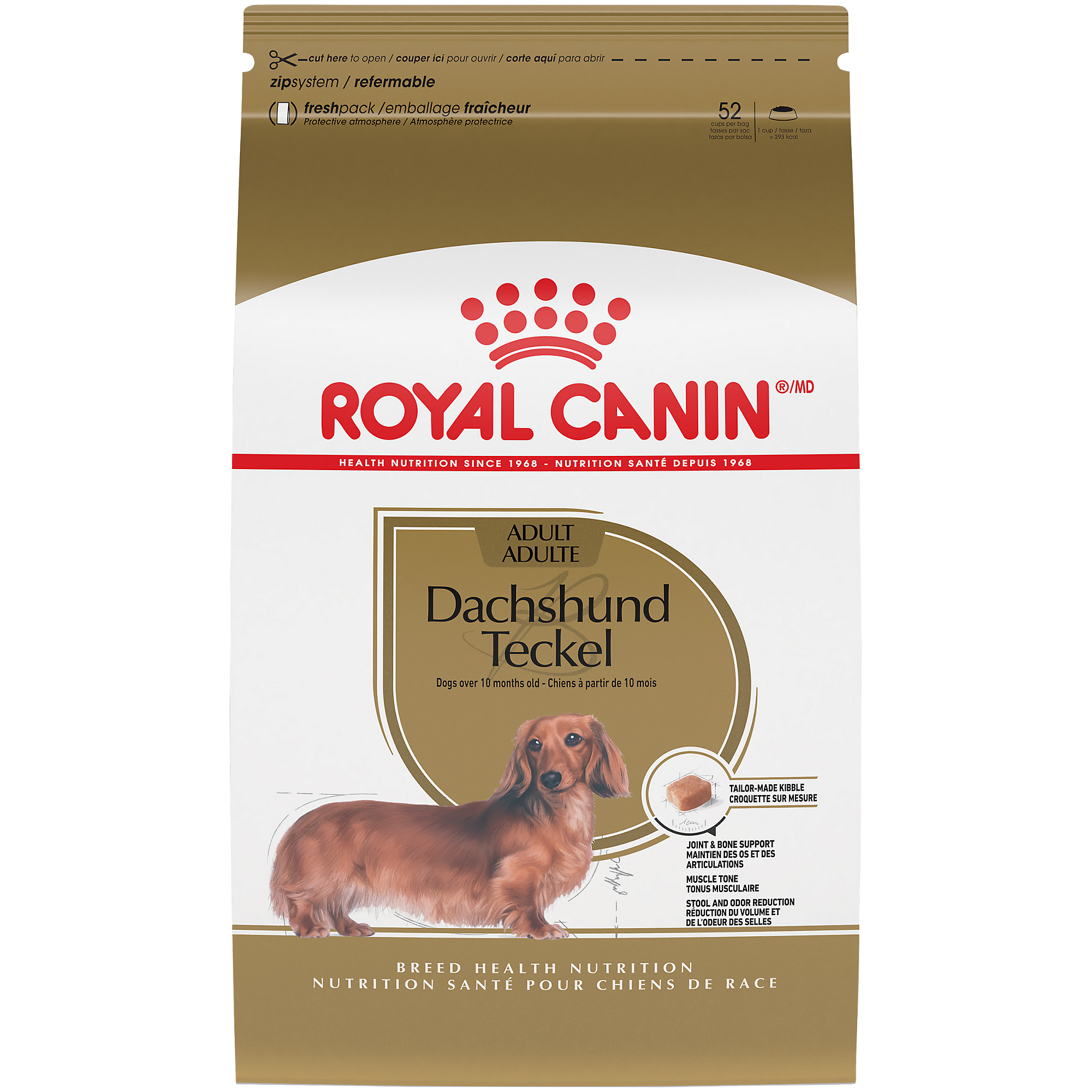 Royal Canin® Breed Health Nutrition® Dachshund Adult Dry Dog Food, 10 lb
