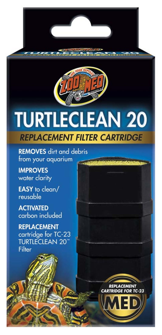 Zoo Med Replacement Cartridge for Turtleclean Deluxe Turtle Filter