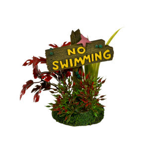 Blue Ribbon Pet Products Exotic Environments Aquarium Ornaments Wood Signs