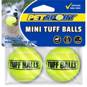 PetSport Tennis Balls for Dogs, Great for Boredom and Aggressive Chewers, Interactive, Certified Non-Toxic, Won’t Wear Down Teeth