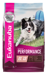 Eukanuba Premium Performance 21/13 Sprint Dry Dog Food, 28 lb Bag