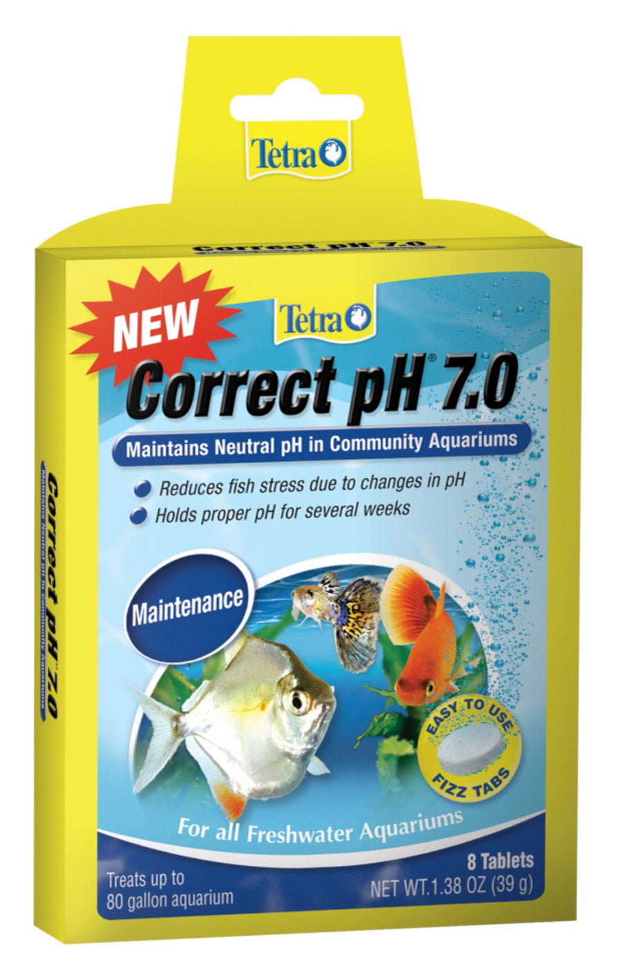 Tetra Correct pH Tablets, For aquarium Water