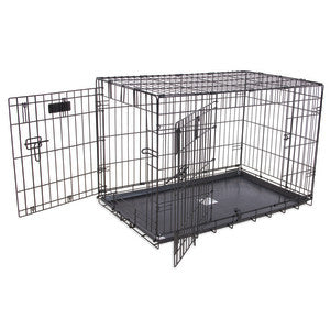 Petmate 2-Door Training Retreats Wire Kennel for Dogs